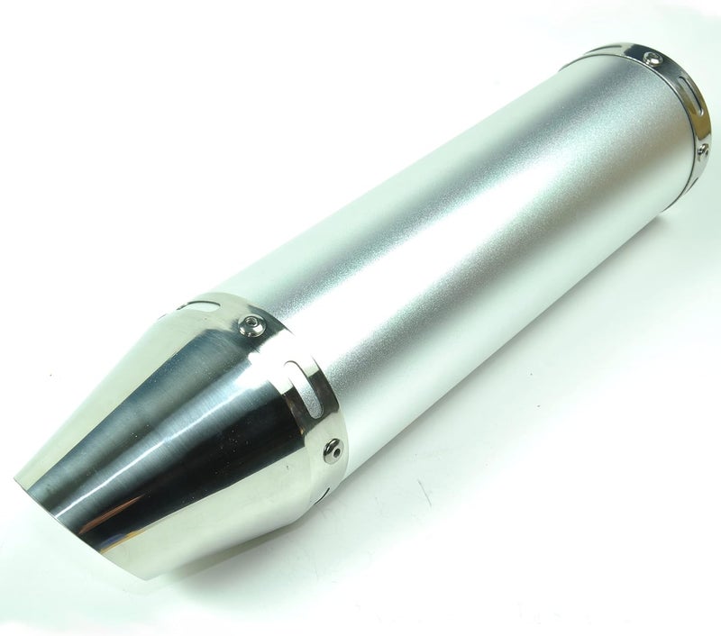 TTSS High Performance Chrome Exhaust Pipe Gy6-50 Qmb139 49cc Chinese Scooter - Image 5